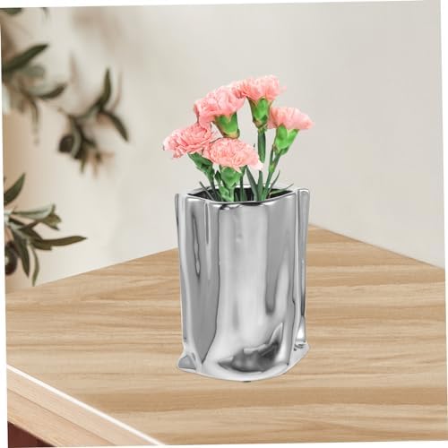 LIFKOME Dried Flower Vase for Home Decoration