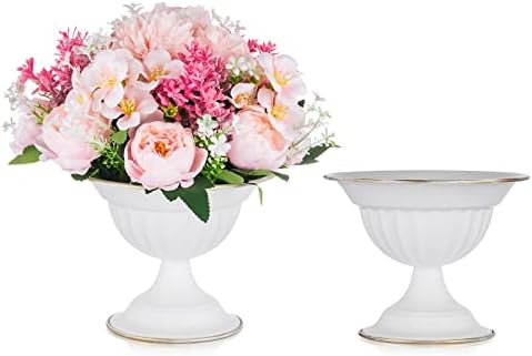 Sziqiqi Modern White Flower Vase for Wedding Centerpieces