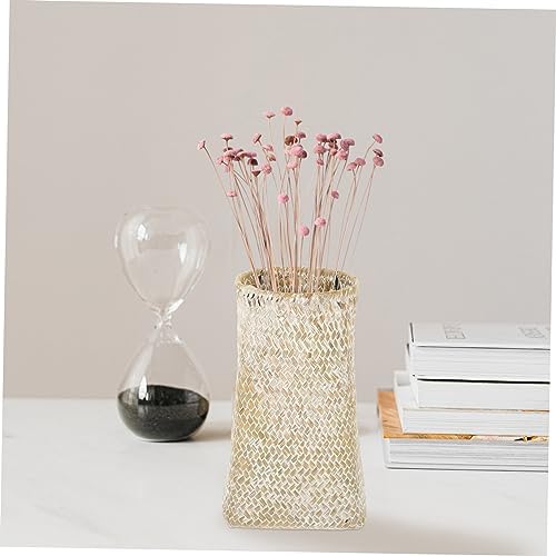 KESYOO Woven Flower Vase for Home Office Decor