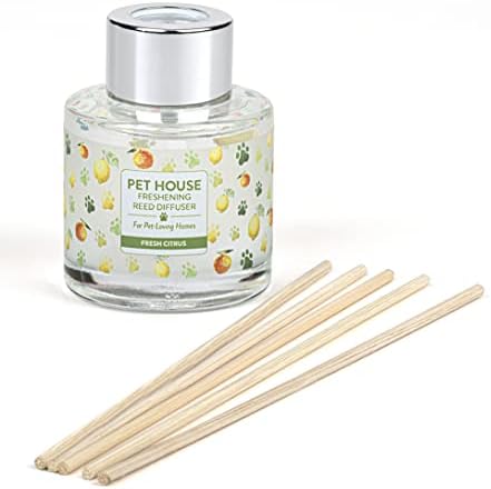 One Fur All Pet House Reed Diffuser Set - Fresh Citrus