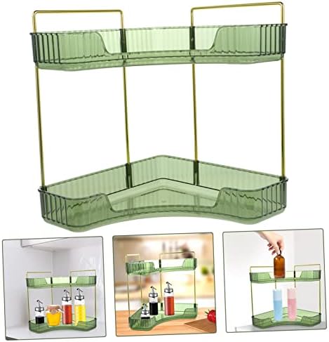 HEALLILY Corner Shelf Bath Cabinet Organizer
