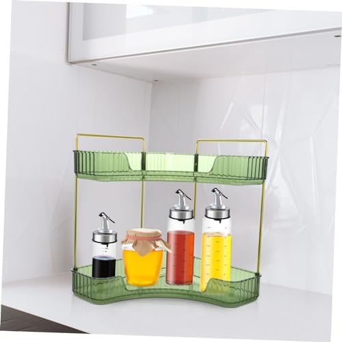 Funomocya Corner Makeup Organizer Shelf for Kitchen and Bathroom