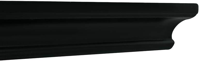 AHDECOR Black Floating Corner Shelves Set of 2