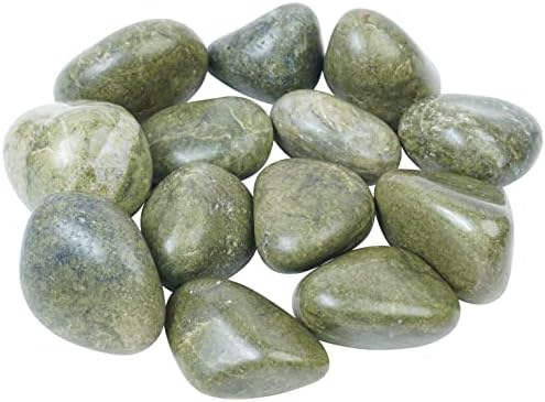 Vessonite Tumbled Stones - 13 Piece Set for Healing Decor