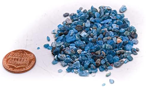 HQRP Blue Apatite Tumble Stones - 1 Bag 100g