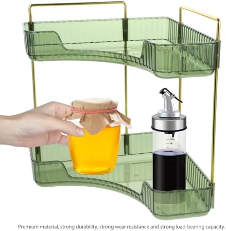 Cabilock Corner Shelf for Bathroom and Kitchen Storage