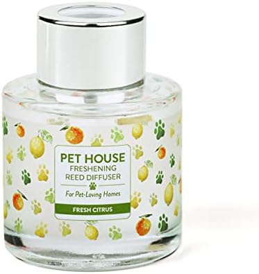 One Fur All Pet House Reed Diffuser Set - Fresh Citrus
