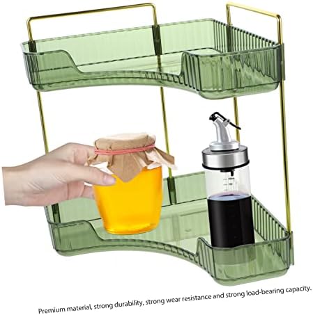 Double Corner Shelf Organizer for Bathroom and Kitchen