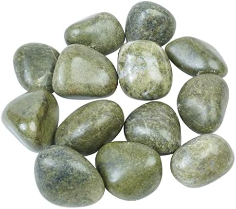 Vessonite Tumbled Stones - 13 Piece Set for Healing Decor