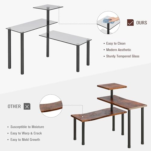 FAVOOSTY 3 Tier Kitchen Counter Shelf Organizer