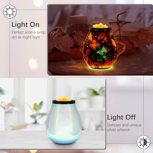 EQUSUPRO Electric Wax Melter with 3D LED Light