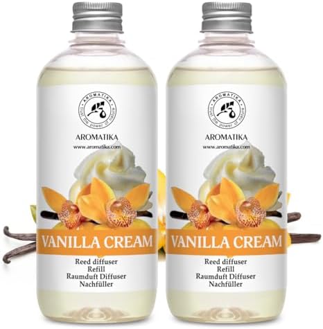 Vanilla Cream Reed Diffuser Refill - 2 x 17 Fl Oz