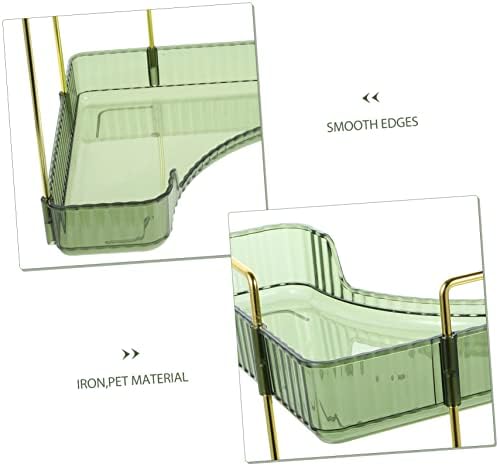 Vaguelly Countertop Vanity Tray Triangle Storage Rack