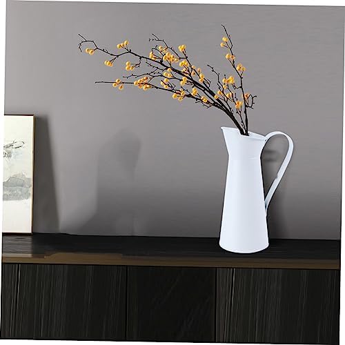 2pcs Iron Flower Vase for Modern Home Decor