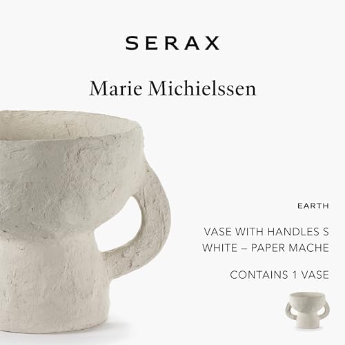 Serax Decorative Vase with Handles White
