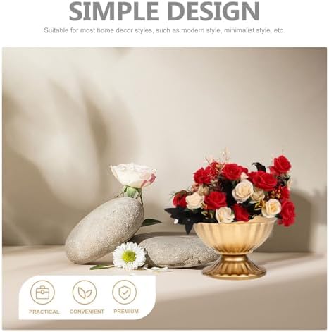 Cabilock Decorative Flower Pot for Dried Flowers and Arrangements