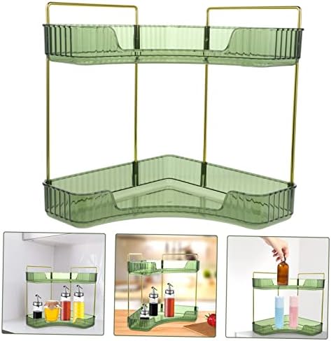 Double Corner Shelf Organizer for Bathroom and Kitchen
