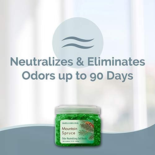Smells Gone Odor Eliminator Gel Beads - 12 Ounce 2 Pack