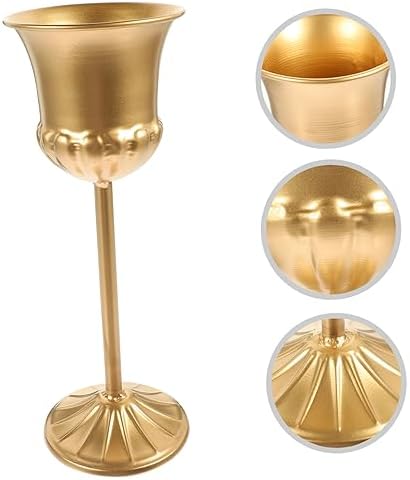 Zerodeko Iron Flowerpot for Wedding Decorations