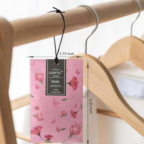 14 Packs Rose Scented Sachets for Drawers and Closets 1