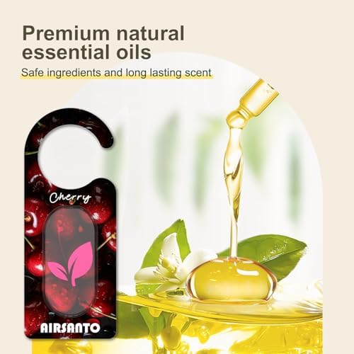 Cherry Scented Sachets for Drawers Closets - Pack of 6