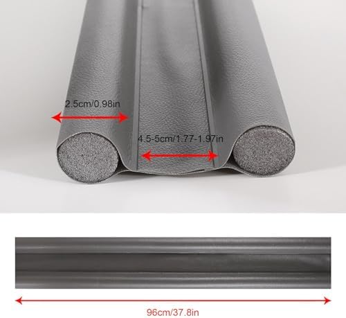 Under Door Draft Stopper for Heat and Noise Control