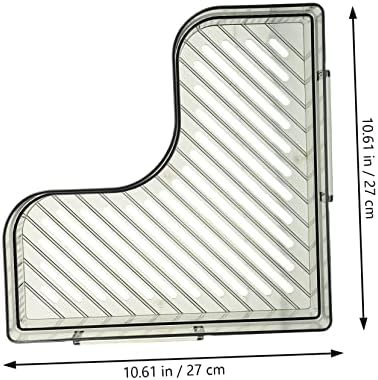 Cabilock Green Corner Wall Mounted Storage Rack