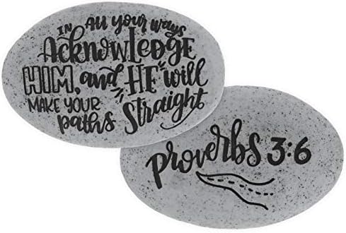 Angelstar Proverb Pocket Stone - Acknowledge Him