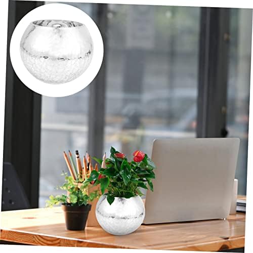 Wakauto European Style Silver Flower Vase for Centerpieces