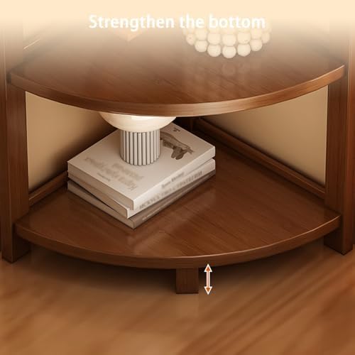 YUGXTH L-Shaped Corner Storage Shelf Unit
