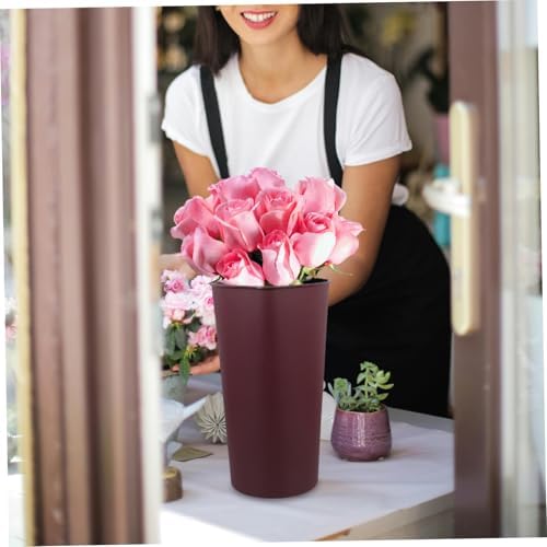 MERRYHAPY Farmhouse Flower Bucket Vase Decorative Pitcher