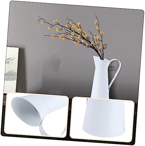 2pcs Simple Iron Vase for Modern Flower Arrangement