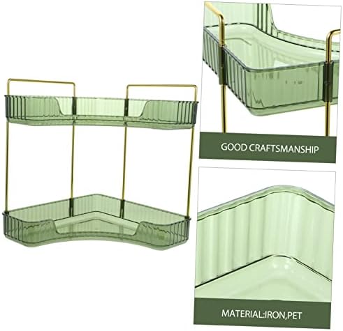 Double Corner Shelf Organizer for Bathroom and Kitchen