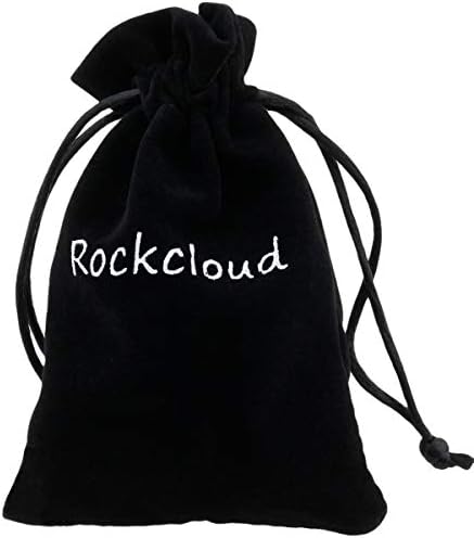 Rockcloud Pack of 2 Tigers Eye Crystal Worry Stones