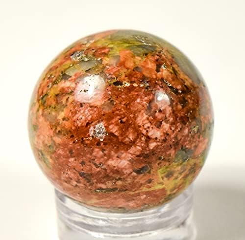 HQRP 20mm Unakite Sphere Polished Crystal Mineral Specimen - 1PC
