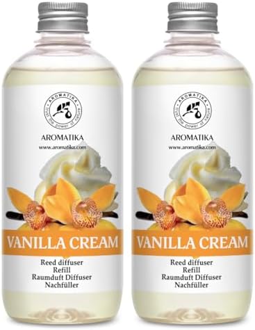 Vanilla Cream Reed Diffuser Refill - 2 x 17 Fl Oz