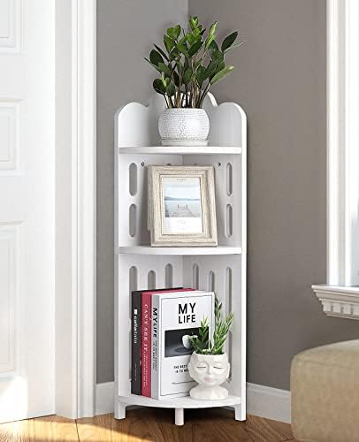 Meangood 3 Tier Bathroom Corner Shelf Stand