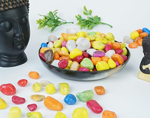 Colorful Artificial Tumbled Stones - 13 Pieces Set