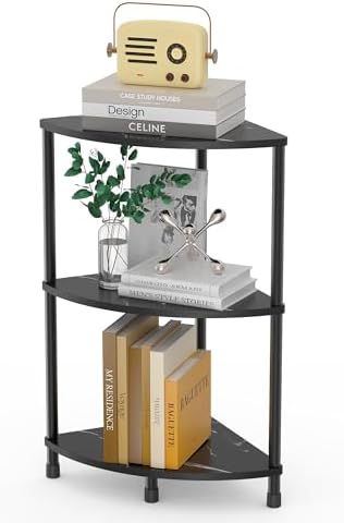 Greatseas Book Small Corner Shelf 3 Tier Display