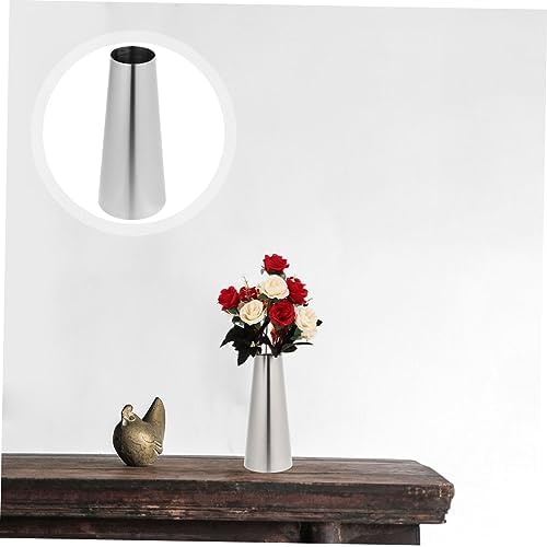 Stainless Steel Modern Dried Flower Vase for Home Decor