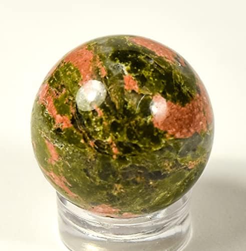 HQRP 20mm Unakite Sphere Polished Crystal Mineral Specimen - 1PC