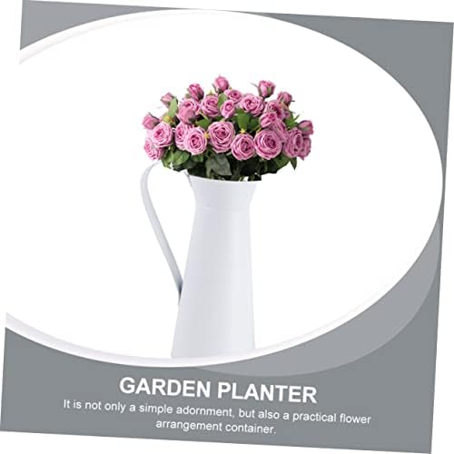 2pcs Iron Flower Vase for Modern Home Decor
