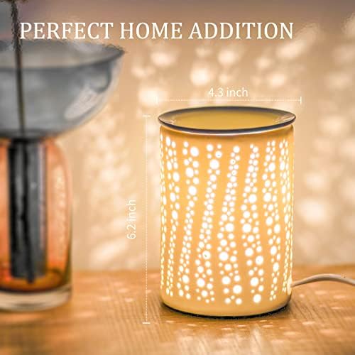 PALANCHY Electric Wax Melt Warmer with 2 Bulbs