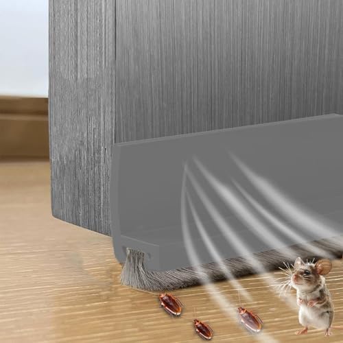 39 Inch Door Draft Stopper with Brush Seal