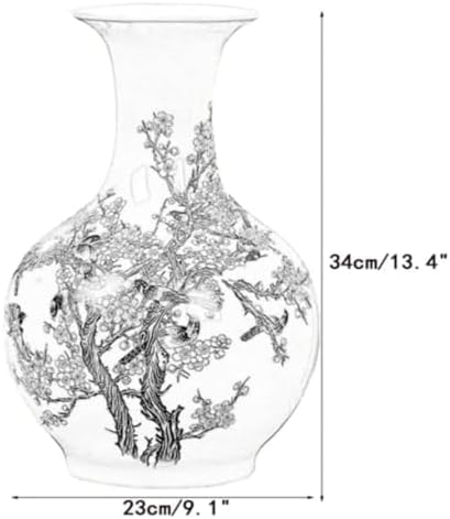 Traditional Chinese Ceramic Vase for Home Decor