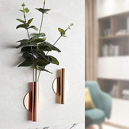 Juxyes Wall Flower Vase Tube Set of 2
