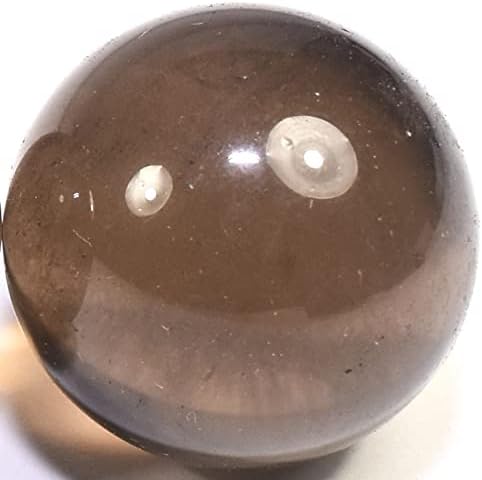 HQRP 30mm Dark Smoky Quartz Sphere Collectible