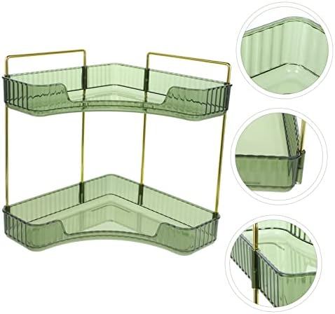 Double Corner Shelf Organizer for Bathroom and Kitchen
