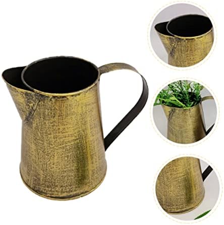 Cabilock Vintage Iron Flower Pot Pitcher Vase