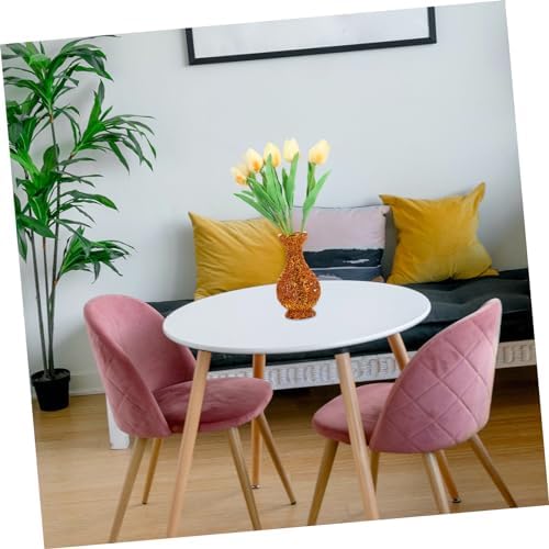 Aluminum Wire Dried Flower Vase for Home Decor